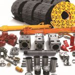 Road construction machinery spar parts